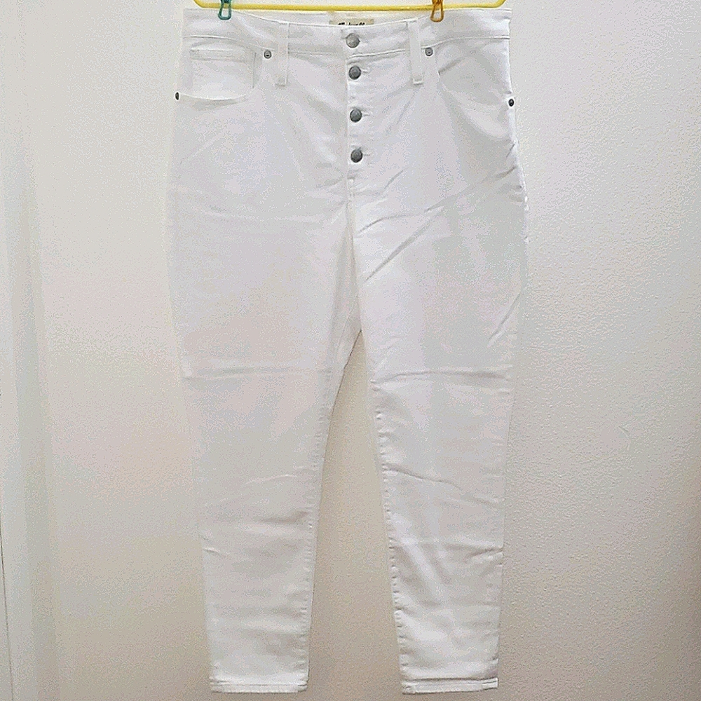 Madewell High Rise Curvy Skinny Crop